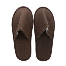 Load image into Gallery viewer, 2019 New Simple Unisex Slippers Hotel Travel Spa Portable Men Slippers Disposable Home Guest Indoor Cotton Fabric Men Slipper