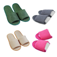Load image into Gallery viewer, 2019 New Simple Unisex Slippers Hotel Travel Spa Portable Men Slippers Disposable Home Guest Indoor Cotton Fabric Men Slipper